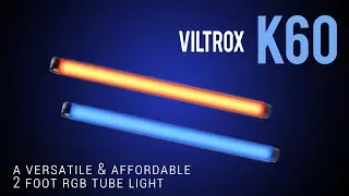 The VILTROX K60: A versatile and affordable 2 foot RGB Tube light