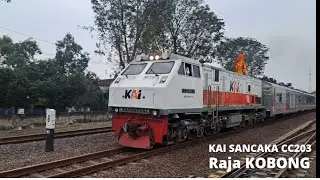 Drama Kereta Api | KA SANCAKA❗️Masinisnya RAMAH CC203 Kobong