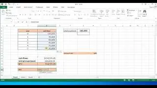 NPV, Present Value, IRR