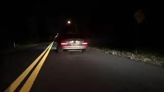 2004 Mercedes SL55 AMG Straight Pipe/Long Tube Headers Start Up and Soft Launch