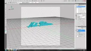 How to Create 3D text in Photoshop CS5 Extended