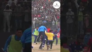 Nepal Cricket Team historic moments @AndrewLeonardCricket #foryou #nepalicricket #nepalcricketteam