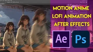 LOFI ANIMATION FREE | HOW TO MAKE LOFI ANIMATIONS LOOP |  COMPLEX HAIR ANIMATION IN AFTER EFFECTS