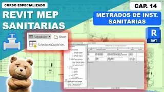 14. Metrados MEP desde Revit - Tutorial Revit MEP 2024 (Cap.14) | IngeniosoTV