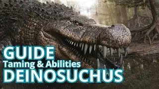 The GUIDE of the Deinosuchus in ARK : Survival Ascended !!!