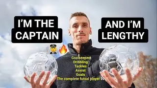 I’m the captain and I’m Legthy! ⚽️👨‍✈️ #futsal #captain #futsalskills #lengthy #futsalplayer