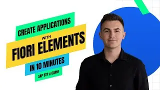 Creating a Fiori Elements Application in 10 MINUTES using SAP BTP Productivity Tools & CAPM!