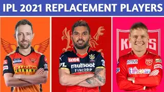 IPL 2021 REPLACEMENT PLAYERS LIST || IPL 2021 REPLACEMENT PLAYERS || IPL 2021 SECOND PHASE ||