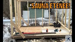 PIHASAUNAN PERUSTUSTEN TEKO JA SEINIEN PYSTYTYS