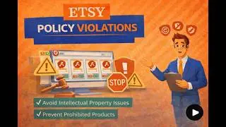 Etsy Policy Violations Explained | Common Mistakes & How to Avoid Them | Learn With Moiz