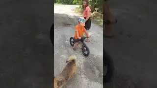Артёмка и велобег)✅ #Shorts