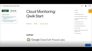 Cloud Monitoring: Qwik Start | Qwiklabs
