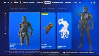 NUEVA TIENDA HOY 30 DE JULIO SKINS DE STAR WARS