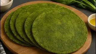 Just Oats & Spinach! No Flour, No Sugar - Lose 15kg Fast! | Secret recipe for green flatbread🔥