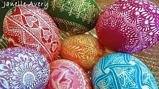 DIY Tutorial - Egg Art - How to Make Scratch Eggs with Janelle Avery