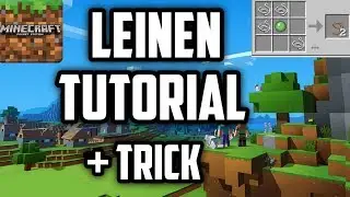 Leinen Tutorial + Trick 2020 (German - Minecraft)