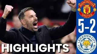 Manchester united vs Leicester city | Carabao cup 2024 | Highlights & Goals