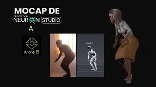 Mocap de Perception Neuron a Iclone 8