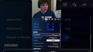 How to Turn on Fortnite Visual Sound Effects (in 30 seconds) #shorts