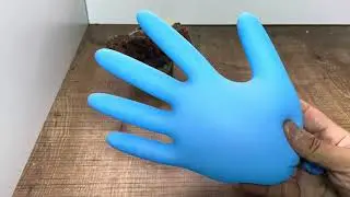 Kendi kendine şişen eldiven 👍