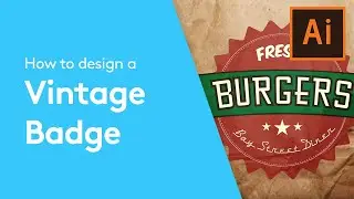 How To Design A Vintage Logo In Illustrator | Adobe Tutorial