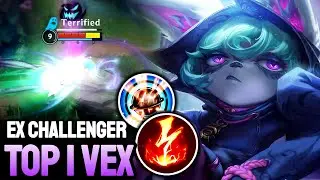 WILD RIFT VEX - TOP 1 VEX GAMEPLAY - EX CHALLENGER RANKED