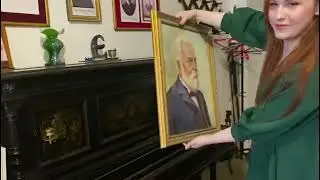 Распаковка портрета К.И.Шрёдера 🖼