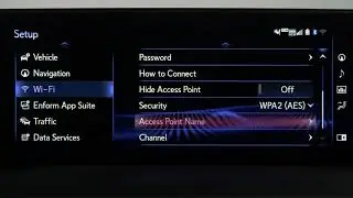 How to Register your Lexus Enform Wi Fi