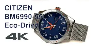 Citizen BM6990-55L Eco Drive Blue Dial Watch