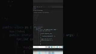 Print Reverse pyramid star pattern program in java l 
