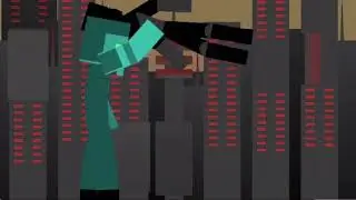 The prismarine collosuss vs the giant enderman