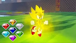 SONIC DREAM ENGINE REFRESH *How To Get ALL Chaos Emeralds, Red Star Rings and Badges* Roblox