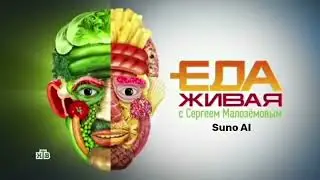 Нейросеть продолжает музыку из заставки программы "Живая еда" 2020 - н.в (Suno AI)
