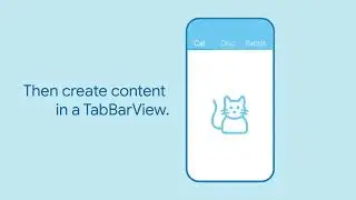DefaultTabController & TabBar Flutter Widget of the Week