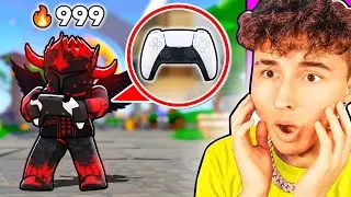 I Challenged the worlds best CONTROLLER PLAYER...(Roblox BedWars)