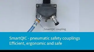 SmartQIC - ergonomic and safe pneumatic couplings