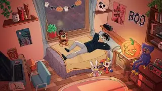 The Living Tombstone | I Got No Time | spooky lofi version 🎃