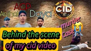 Behind the scenes of my video