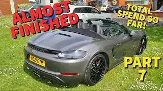 PORSCHE 718 BOXSTER S REBUILD ACCIDENT REPAIR     PART 7 THE REBUILD