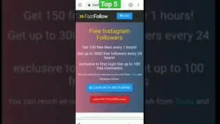 Instagram followers top 5 website 