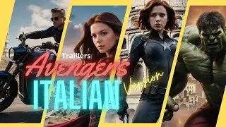 Avenger trailers Italian Version, be Amazed! Ai box office movie #avengers #marvel