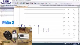 Truyền thông bằng lệnh RS | Fx3U - LS inverter / RS instruction |Part 2| LHB