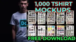 [Part 1] 1000 tshirt Mockups | Free Download