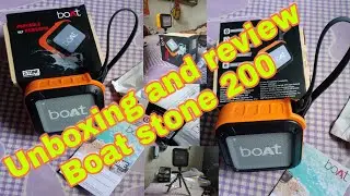 BOAT STONE 200,Unboxing and review,Bluetooth speaker review