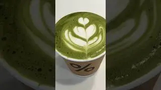 Matcha latte 🍵