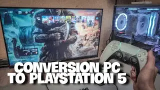 حولت الكمبيوتر لقوائم بلايستيشن 5 ||Turn your computer into playstation 5 menus