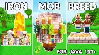 Top 5 BEST REWARDING farms in Minecraft Java 1.21