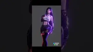[Blender] Tifa Lockhart Lighting & Posing Test | 