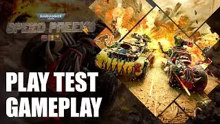 NEW Warhammer 40,000: Speed Freeks Playtest Gameplay (PC)