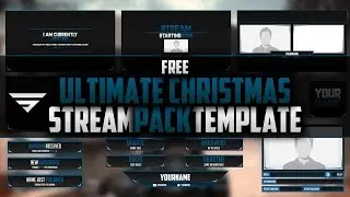 Stream Pack Template | Twitch | Free Download | Seangraphicx